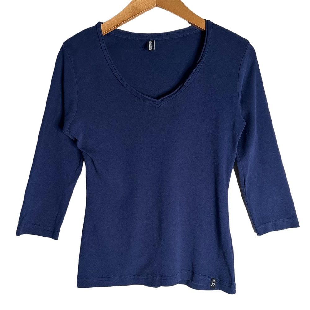 Girl’s Navy Blue Long Sleeves Tee XL